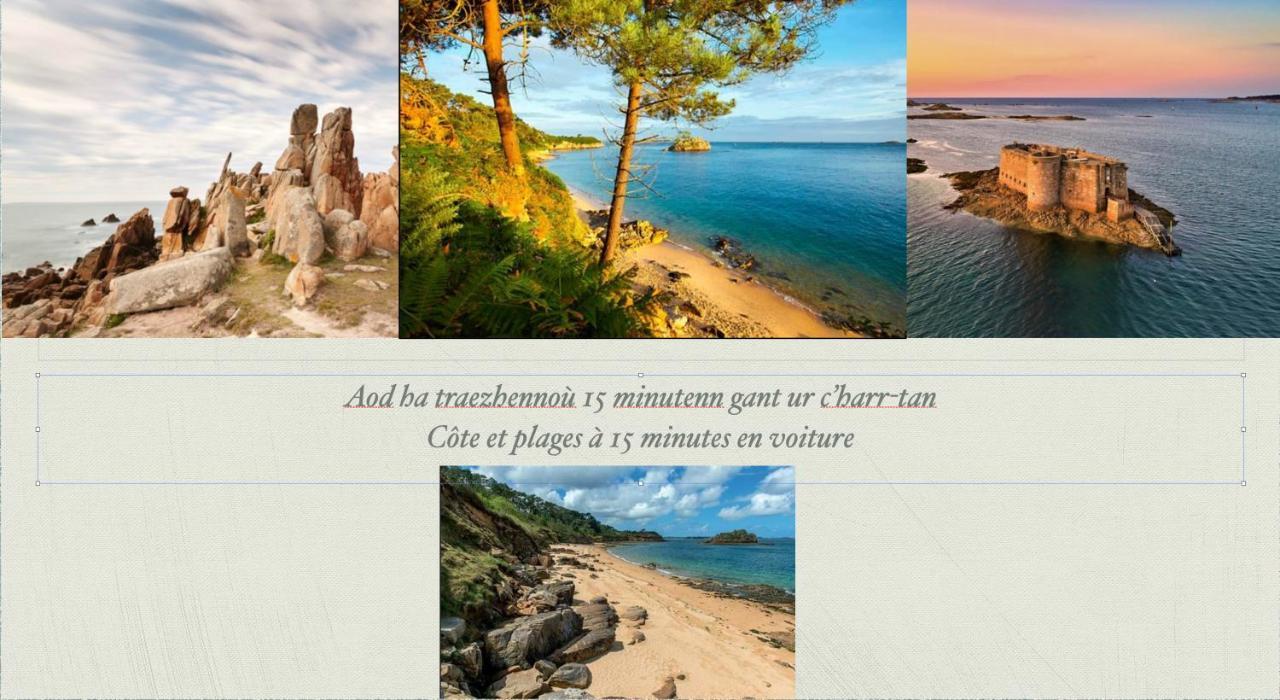 Appartamento Perlezenn Vontroulez Morlaix Esterno foto
